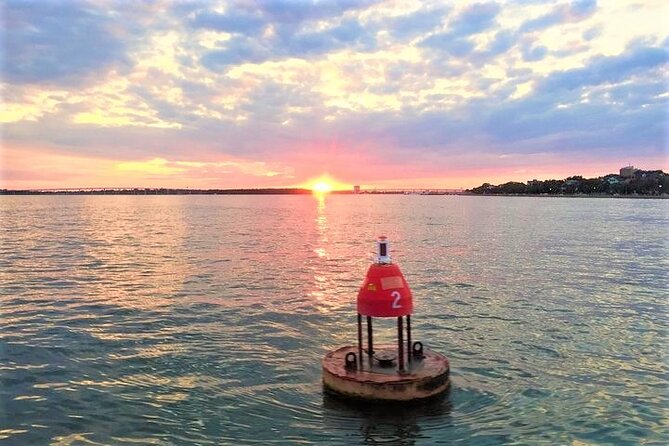 Charleston Harbor Sunset Cruise - A comfortable two hours on a 45-foot catamaran