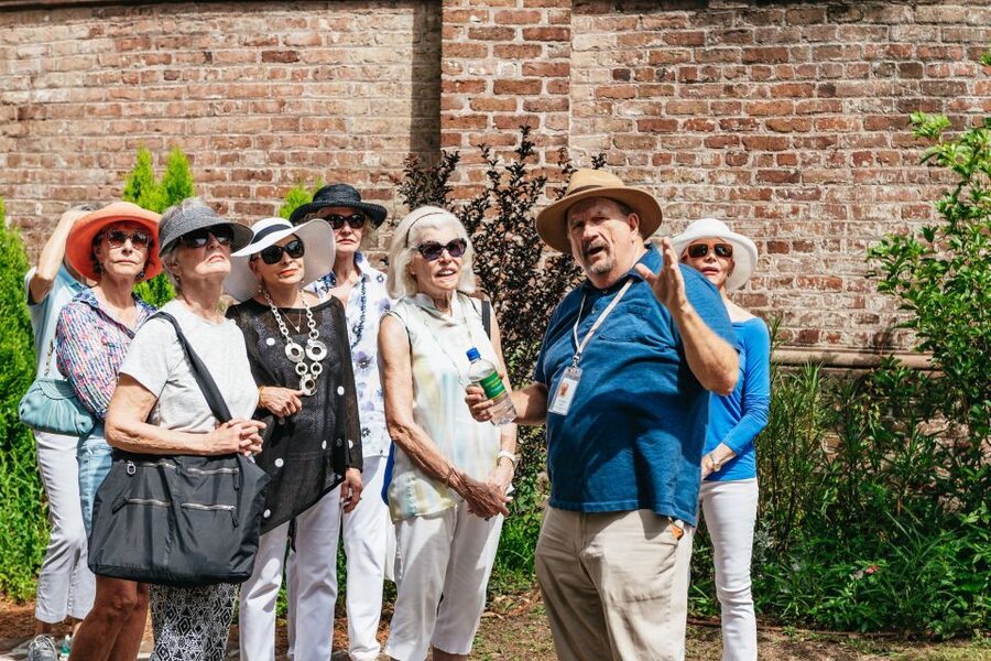 Charleston: Old Walled City Historical Walking Tour - Dock Street Theatre and the public side of old Charleston