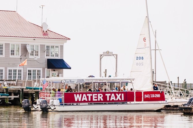 Charleston Water Taxi Cruise with Dolphin Sighting - Captains, commentary, and the human side of the trip
