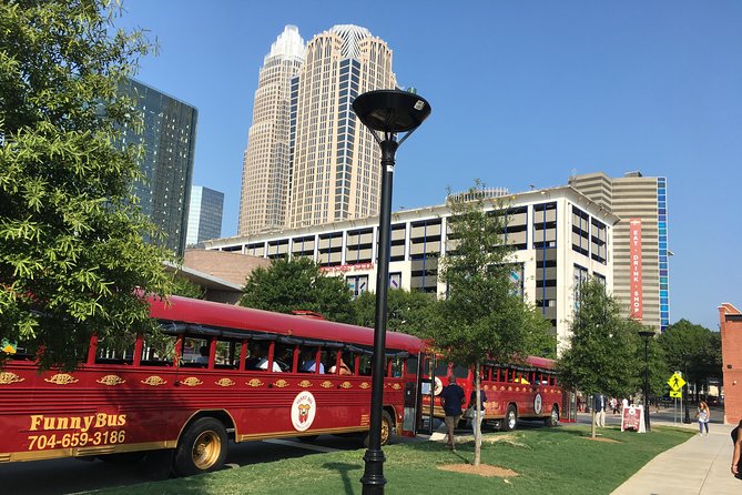 Charlotte FUNNY Historical Comedy City BUS Tour - The Thirsty Beaver and a very Charlotte joke