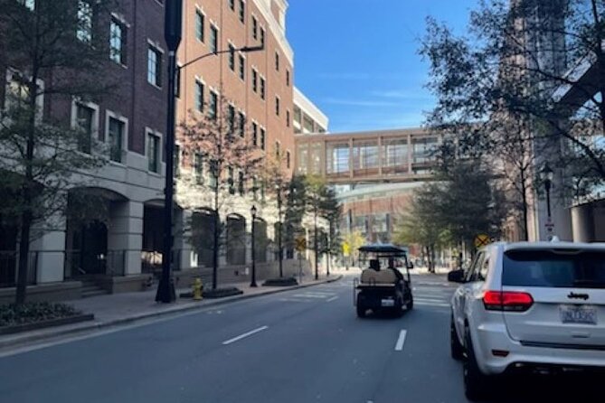 Charlotte's Premier Historical City Tour on Eco- Friendly Cart - Fourth Ward gives the ride its strongest historic setting