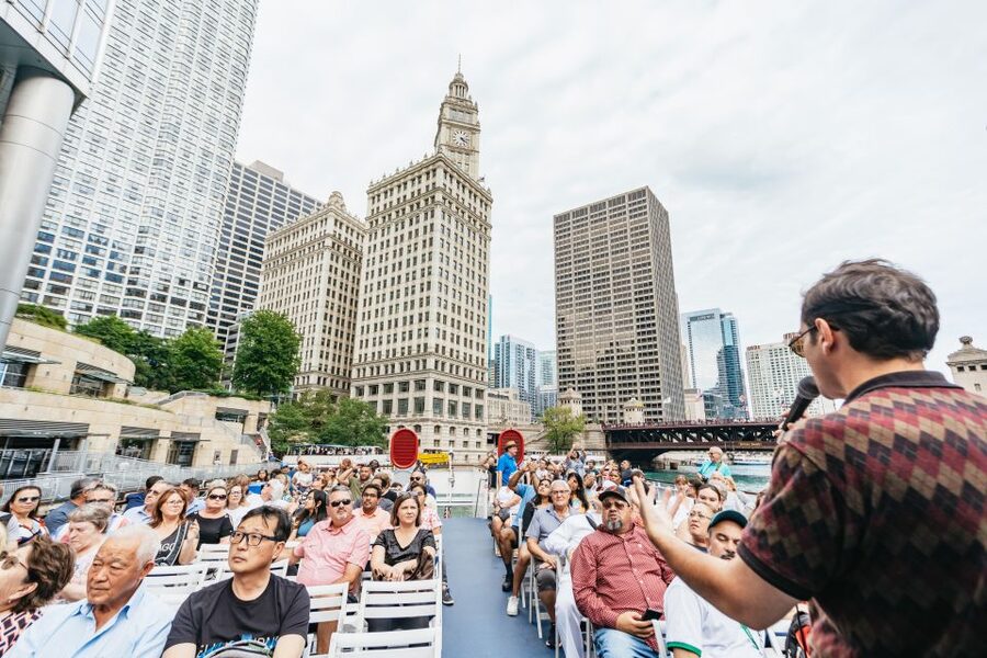 Chicago: 1.5-Hour Lake and River Architecture Cruise - Passing through the Chicago Lock