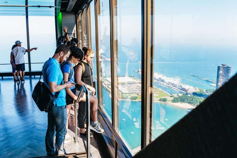 Chicago: 360 CHICAGO Observation Deck Ticket - TILT is thrilling, but not part of the ticket
