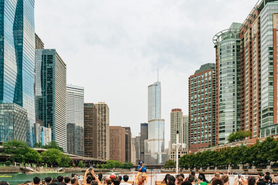 Chicago: Architecture River Cruise Skip-the-Ticket Line - Trump Tower, Marina City, And The Changing Skyline