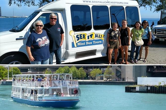 Chicago City Tour with Architecture River Cruise Option - Buckingham Fountain and the Museum Campus skyline