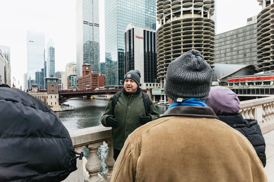 Chicago: Gangsters and Ghosts Guided Walking Tour - Chicago Riverwalk and the city’s uneasy edge