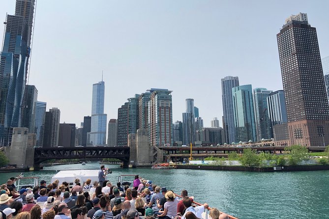 Chicago River 90-Minute Architecture Boat Tour - Navy Pier and the wider downtown view