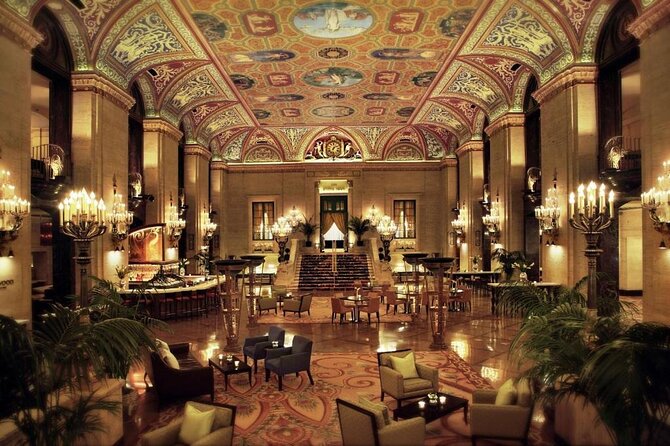 Chicago's Secret Interiors Architectural Walking Tour - Marquette Building mosaics and Chicago School design