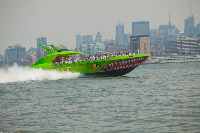 Circle Line: NYC BEAST Speedboat Ride - Leaving Pier 83 in Midtown Manhattan