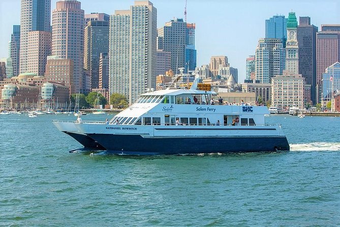 City Cruises Salem High Speed Ferry to/from Boston - Boarding at Salem Ferry Center on Blaney Street