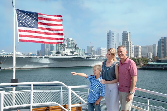 City Cruises San Diego: Scenic 90-Minute Narrated Harbor Tour - Point Loma and Cabrillo National Monument from the water
