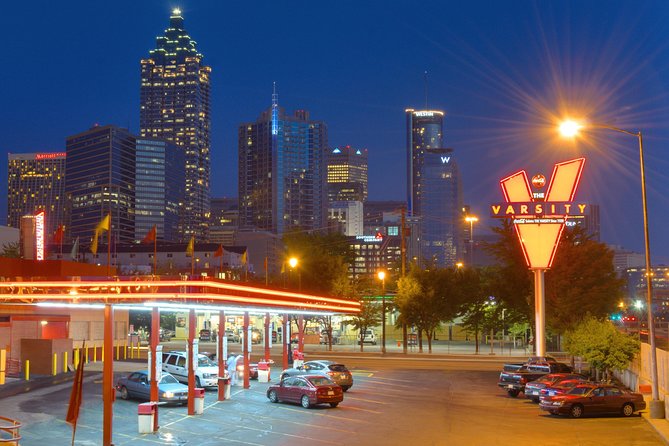 City Lights Atlanta Night-Time Tour with Photos & Dinner Stop - Little Five Points and Atlanta’s alternative side