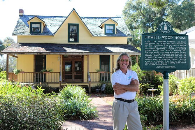City Sightseeing Trolley Tour of Sarasota - Burns Court and Mediterranean Revival style
