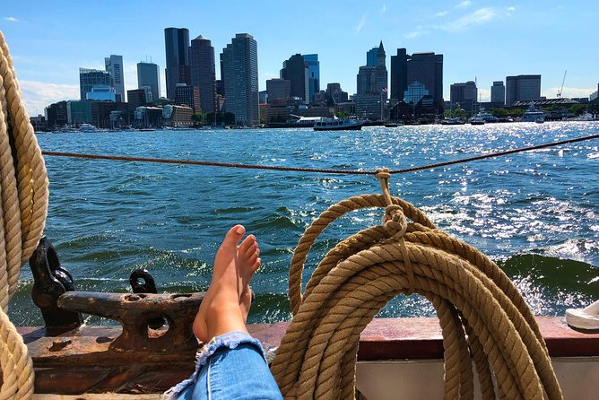 Classic Tall Ship Cruise in Boston Harbor - Crew service and hands-on sailing