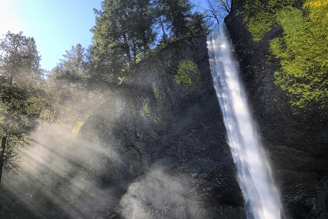 Columbia River Gorge Waterfalls & Mt Hood Tour from Portland, OR - Hood River adds food, town time, and a change of pace