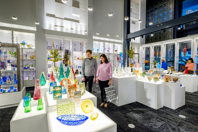 Corning Museum of Glass Admission Tickets - The galleries move from ancient vessels to new design