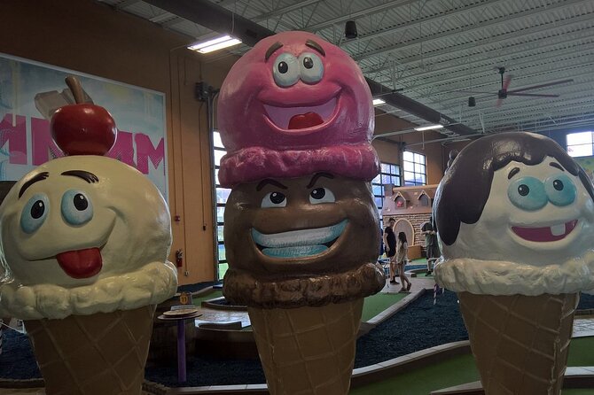 Crave Golf Club - Two Courses of Mini Golf - Timing, Tickets, and Cancellation