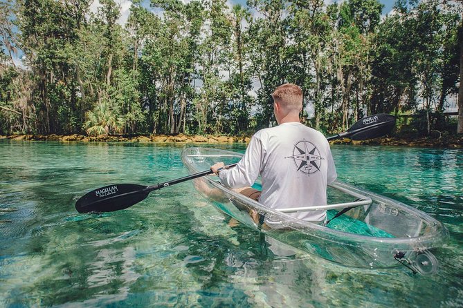 Crystal River Three Sisters Springs and Manatee Clear Kayak Tours - What the first minutes on the water feel like
