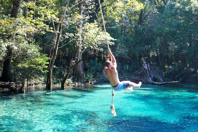 Cypress Springs Eco Adventure - Snorkeling with an underwater scooter