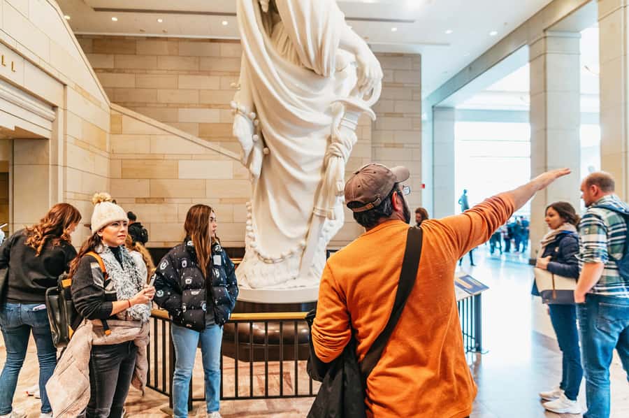 DC: Capitol Hill and Library of Congress Tour with Tickets - Starting at 1st Street and Constitution Avenue