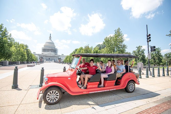 DC Monuments and Capitol Hill Tour by Electric Cart - Rolling past the Smithsonian museums