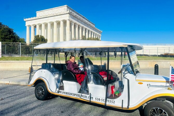 DC Monuments & History Guided E-Cart Tour-Blankets - Vietnam, Korea, and Einstein in One Sweep