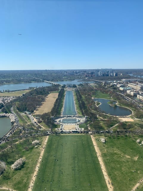 DC: Washington Monument Direct Entry with Guidebook - The elevator ride and the observation level