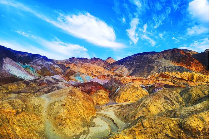 Death Valley Sunset and Stargazing Tour from Las Vegas - Artists Palette and the color of the Black Mountains