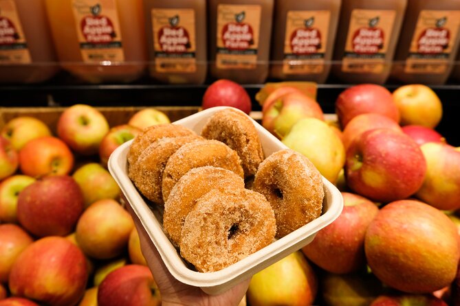 Delicious Donuts of Boston: A Sweet History Walking Tour - Apple cider donuts at Boston Public Market
