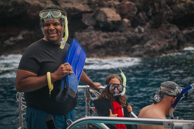 Deluxe Snorkel & Dolphin Watch Aboard a Luxury Catamaran from Kailua-Kona - Breakfast, Bar Service, and the Included BBQ Lunch