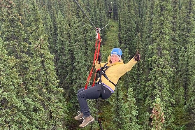 Denali Park Zipline Adventure - A three-hour commitment with a small group