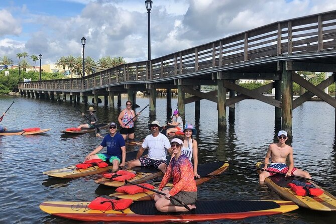 Dolphin and Manatee Stand Up Paddleboard Tour in Daytona Beach - Canals and shallow water near shore
