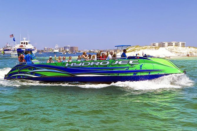 Dolphin Cruise in Destin FL - A fast start from Destin Harbor
