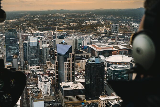 Downtown Nashville Helicopter Tour - Vanderbilt University and Nashville’s city pattern