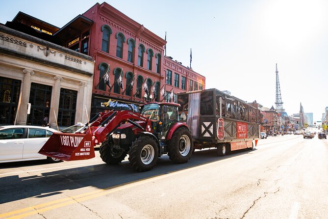 Downtown Nashville Public Party Tractor 21+ Only - Who will enjoy the public tractor most