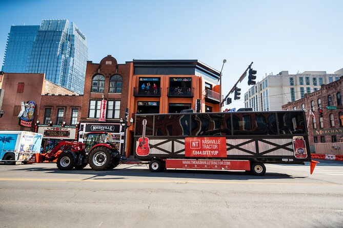 Downtown Nashville Public Party Tractor 21+ Only - Booking timing, identification, and cancellation