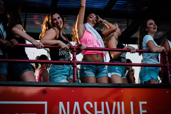 Downtown Nashville Public Party Tractor 21+ Only - The onboard bar, drinks, and bathroom stop