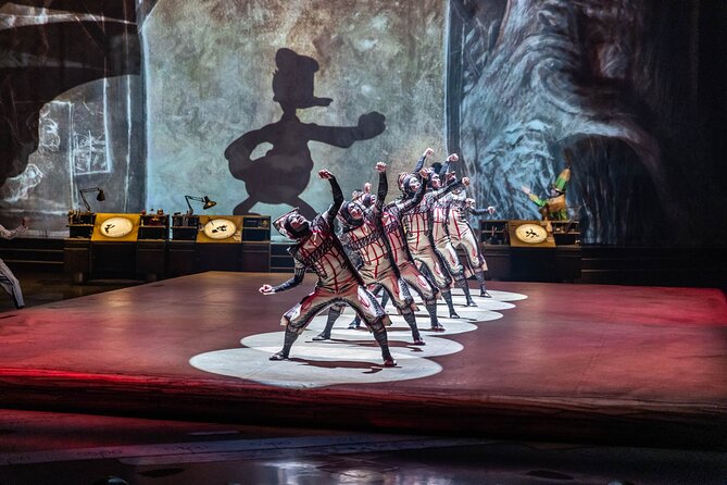 Drawn to Life presented by Cirque du Soleil and Disney - The physical spectacle: aerial pencils, swings, and boards