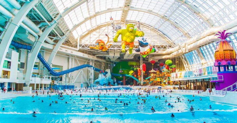 East Rutherford: Dreamworks Indoor Water Park Entry Ticket - Start With the Areas for Small Children