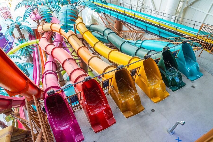 East Rutherford: Dreamworks Indoor Water Park Entry Ticket - Family Rides With Enough Excitement