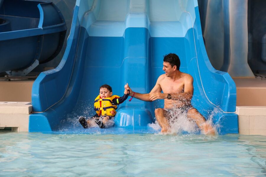 East Rutherford: Dreamworks Indoor Water Park Entry Ticket - Food, Lockers, and Other Extra Costs