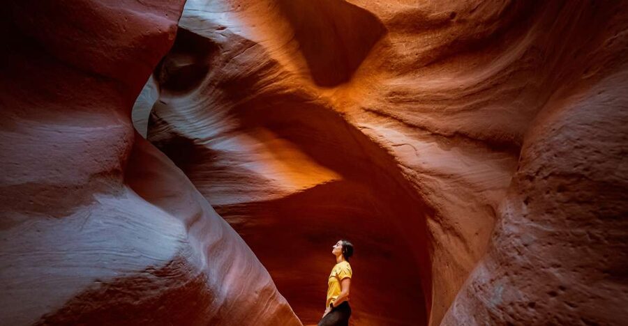 East Zion: Crimson Slot Canyon Exploration and UTV Tour - The boulders make this more than a hike