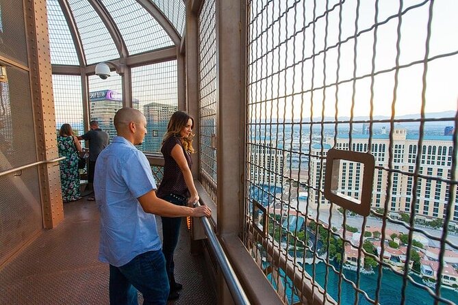 Eiffel Tower Viewing Deck Admission Ticket at Paris Las Vegas - The viewing deck and its best sights