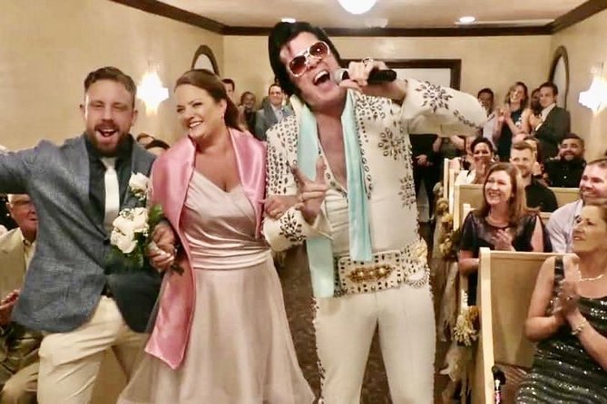 Elvis Themed Wedding or Vow Renewal at Graceland Wedding Chapel - A classic Las Vegas ceremony with a wink