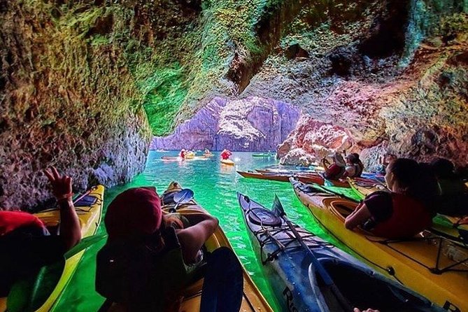 Emerald Cave Kayak Tour: Scenic Paddle with Optional Shuttle - Willow Beach: getting ready on the river