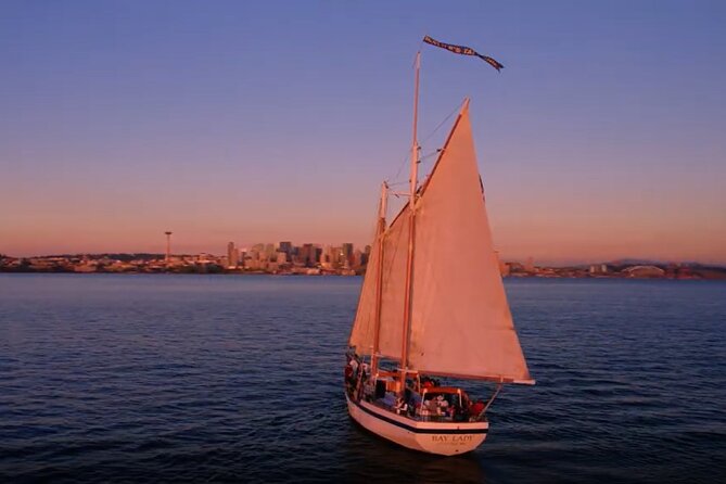 Evening Colors Sunset Sail Tour in Seattle - Sunset, Drinks, and the Possible Cannon Salute