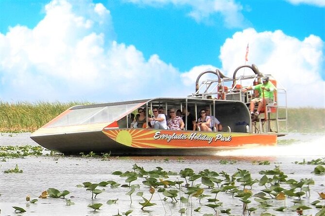 Everglades Holiday Park Airboat Tours & Rides - The captains make or break the hour