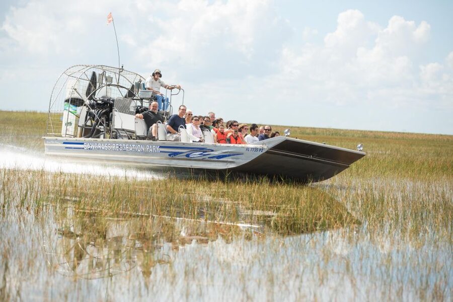 Everglades: Sawgrass Park Day Time Airboat Tour & Exhibits - Boarding at Sawgrass Recreation Park
