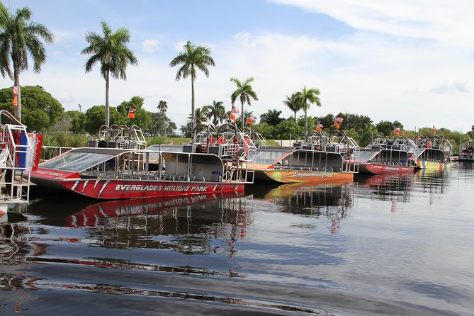Everglades VIP Airboat Tour with Transportation Included - Riding Through Everglades Holiday Park