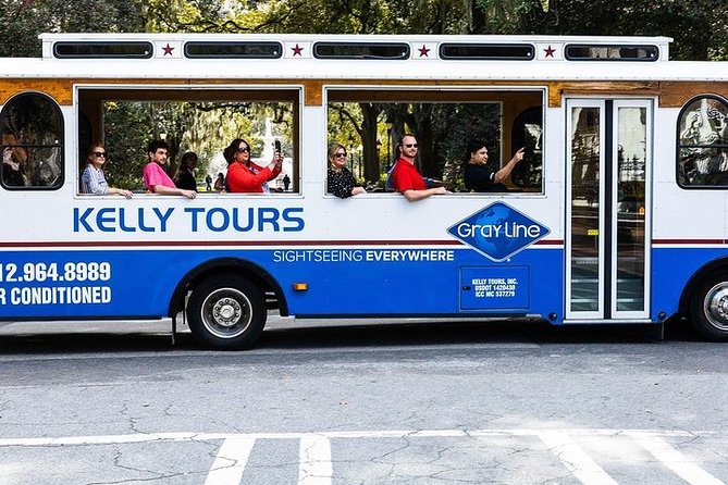 Explore Savannah Sightseeing Trolley Tour with Bonus Unlimited Shuttle Service - Forsyth Park and Savannah’s leafy center